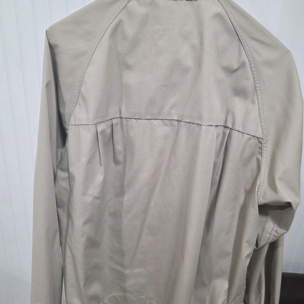Light Beige LondIn Fog Zip-Front Jacket - Picture 7 of 7